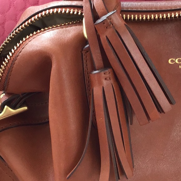Brown Coach bag, L - Picture 2 of 6